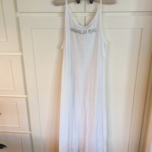 Magnolia Pearl slip dress in white. Like new
